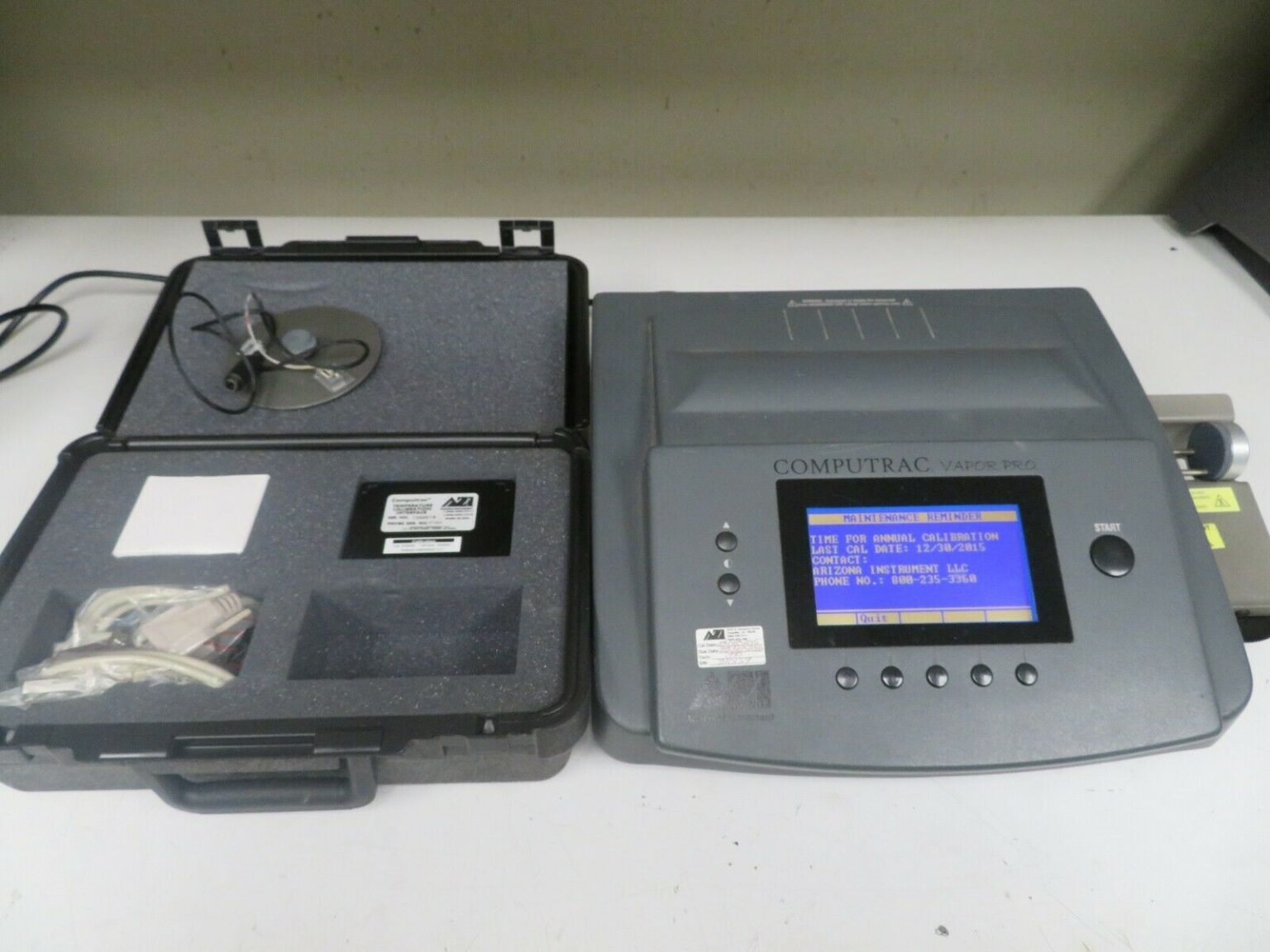 Arizona Instrument Computrac Vapor Pro Moisture Analyzer CT3100L w
