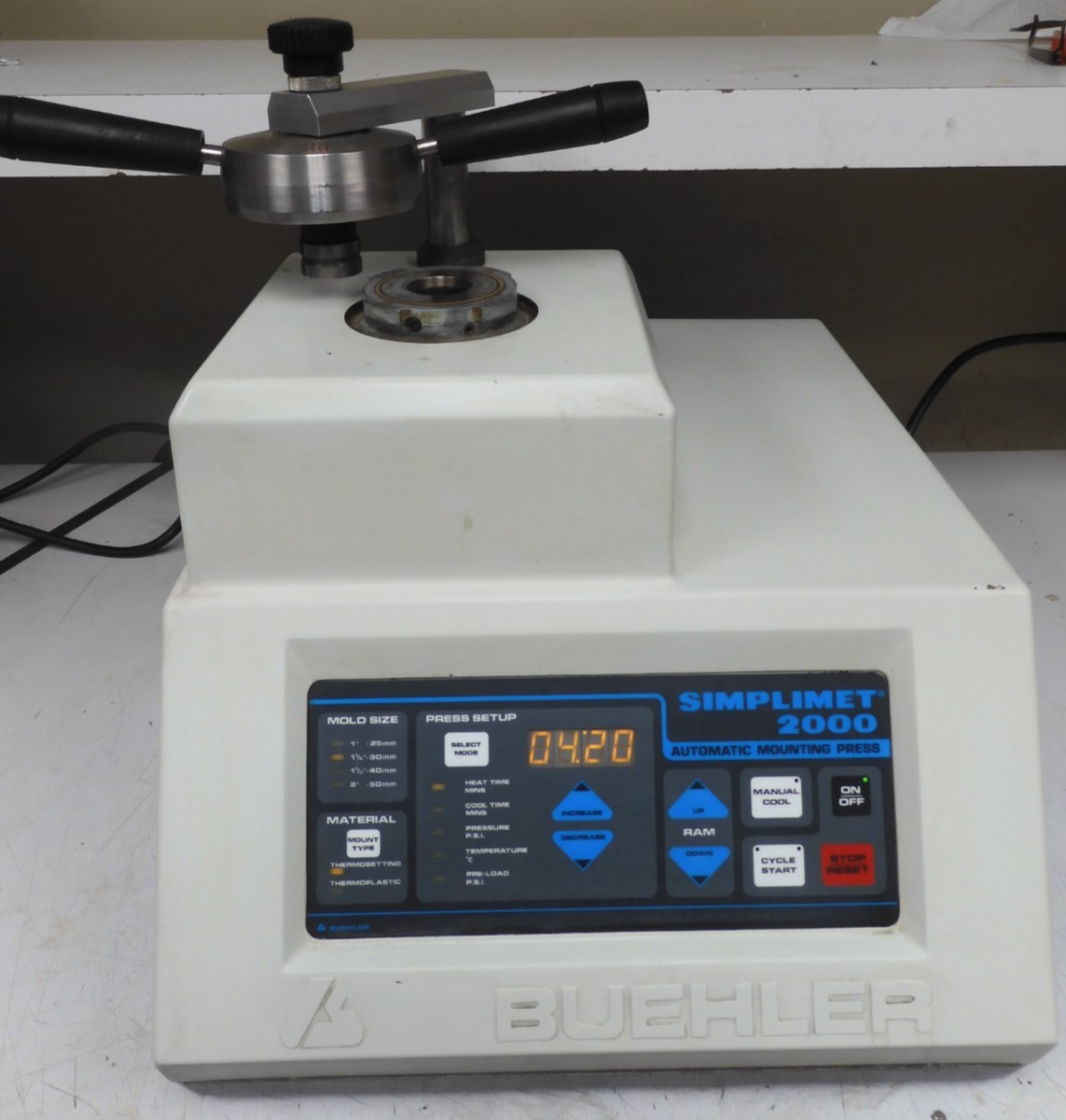 Buehler - Simplimet 2000 - Automatic Mounting Press - 1.25" Mold size - QK31