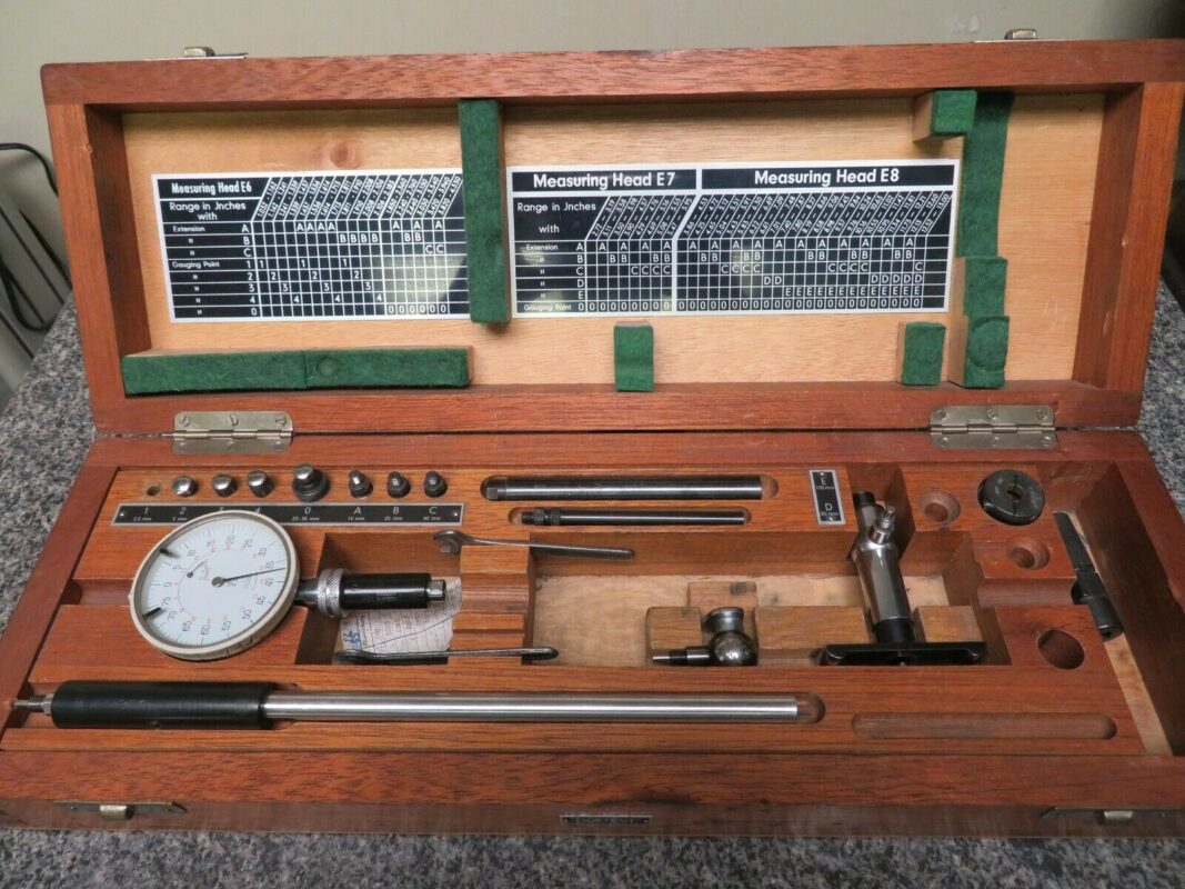 Diatest MK6 MK8 Plunger Style Bore Gage 1.035" 13.00" .0001 OX48