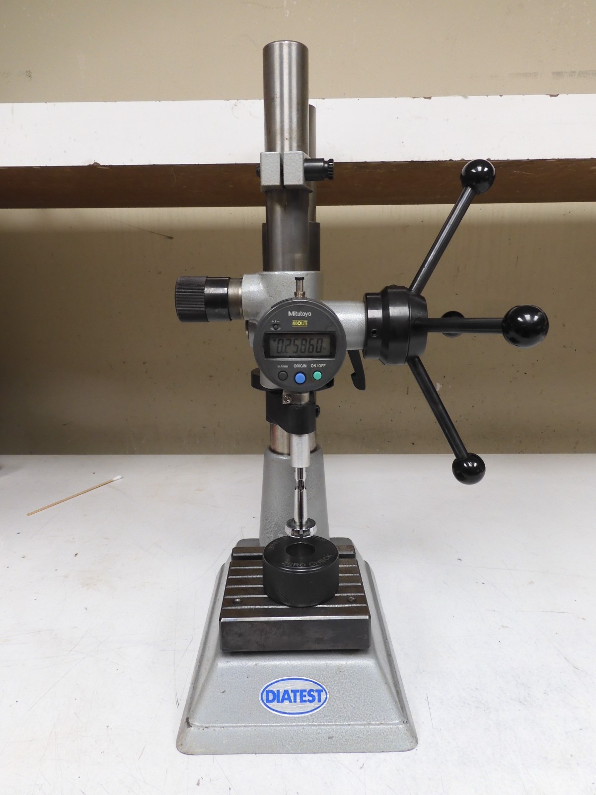 Diatest MST102 Micro comparator Stand w/ Digital Indicator & Diatest - QL17