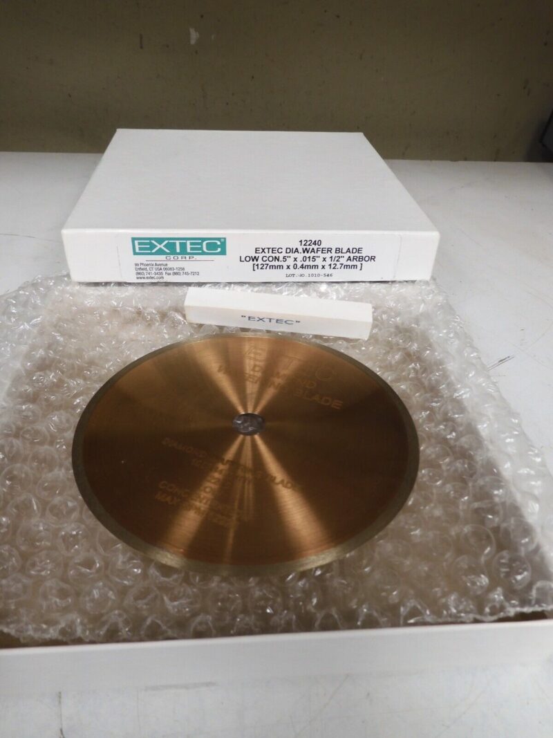 Extec - model 12240 Diamond Wafering Blade, .5" x.015" x 1/2" - PY2