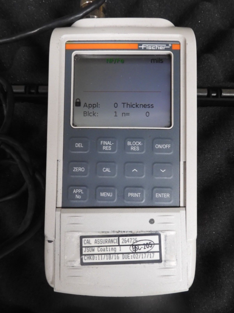 Fischer - model FMP40-C - DualScope Coating Thickness Gauge w/ Probe - PY78 - Image 3