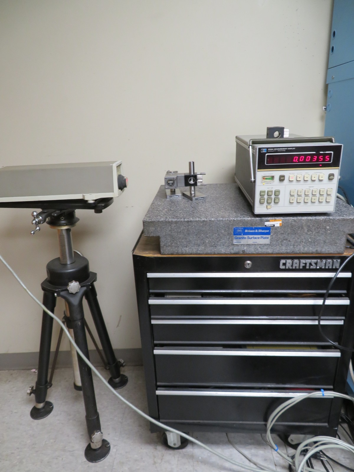 HP/Agilent/Keysight Laser Measurement System w/ optics – Model 5528A