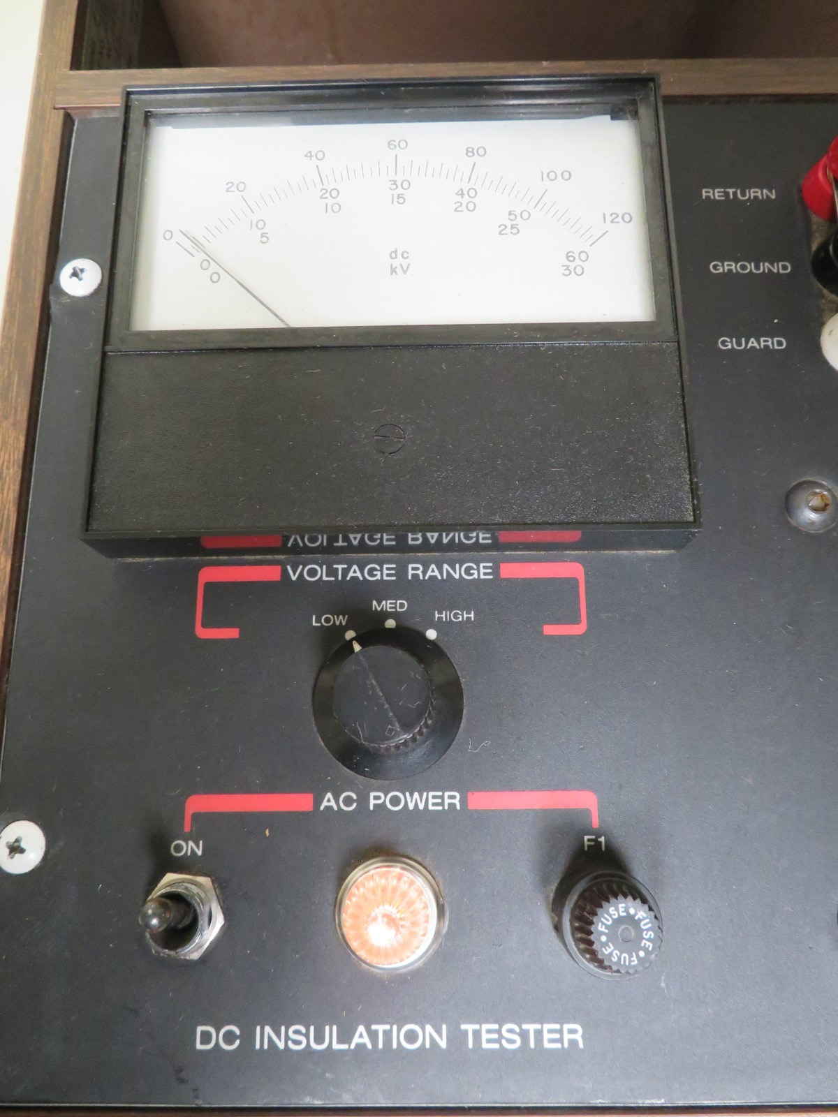 Hipotronics 800PL series 8120-P 120kV DC Insulation Tester QE38 - Image 4