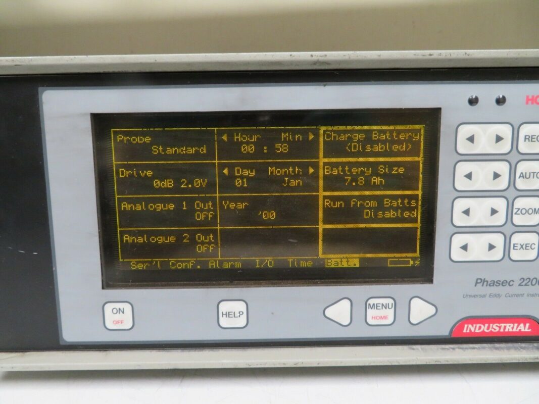 Hocking Phasec 2200 Eddy Current Flaw Detector NDT GE Olympus Staveley