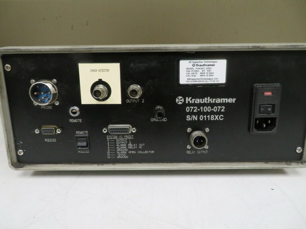 Hocking Phasec 2200 Eddy Current Flaw Detector NDT GE Olympus Staveley