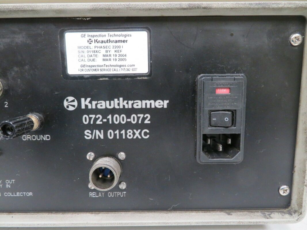 Hocking Phasec 2200 Eddy Current Flaw Detector NDT GE Olympus Staveley