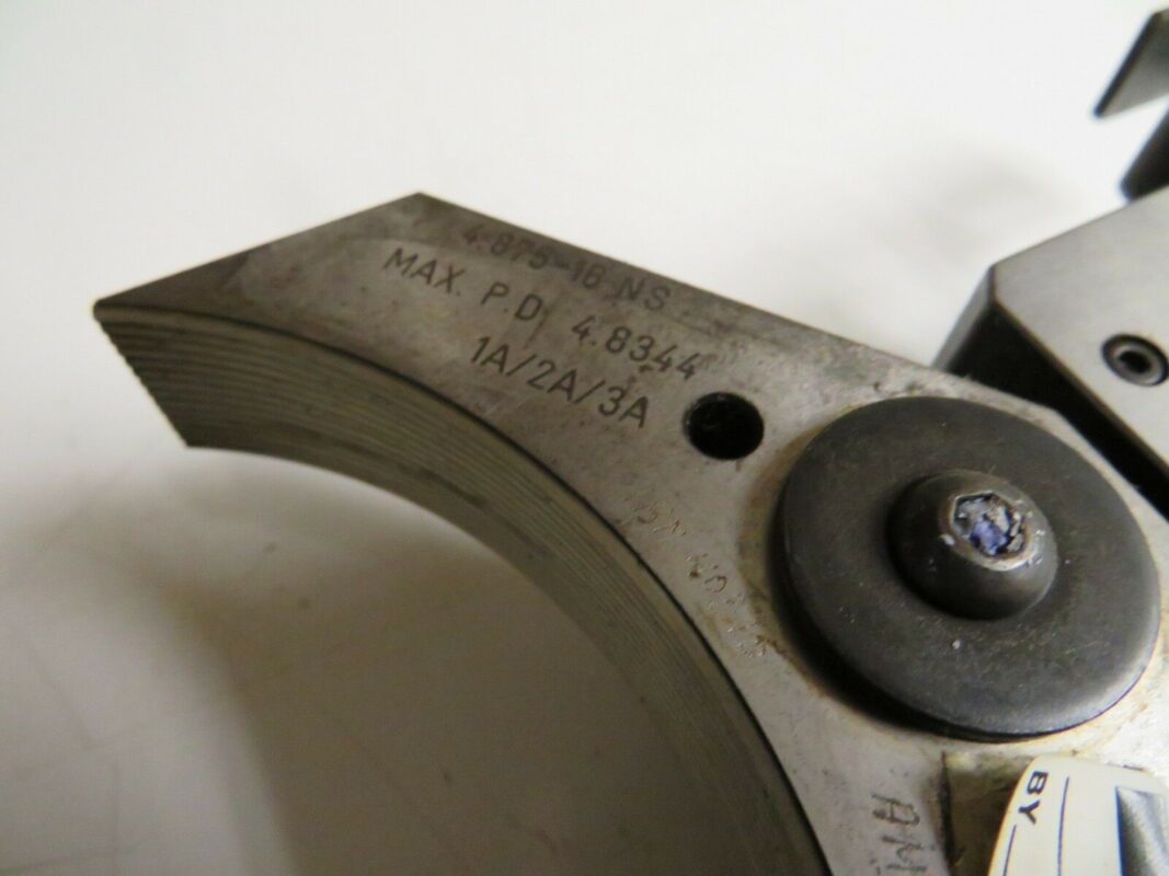 Johnson Gage External Thread Gage Comparator Model BH45 45" MS59 Bullseye Calibration