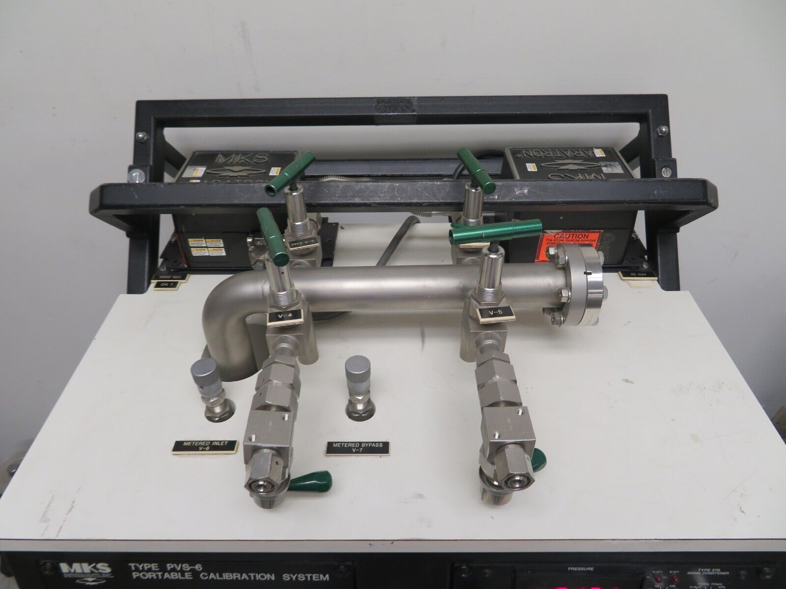 MKS Instruments PVS6B Portable Vacuum Calibration System 1000 & 10 Tor
