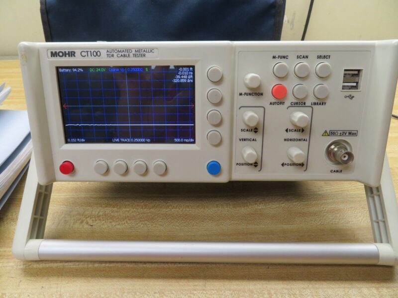 MOHR CT100 Series High Resolution TDR Cable Testers PB93 - Image 4