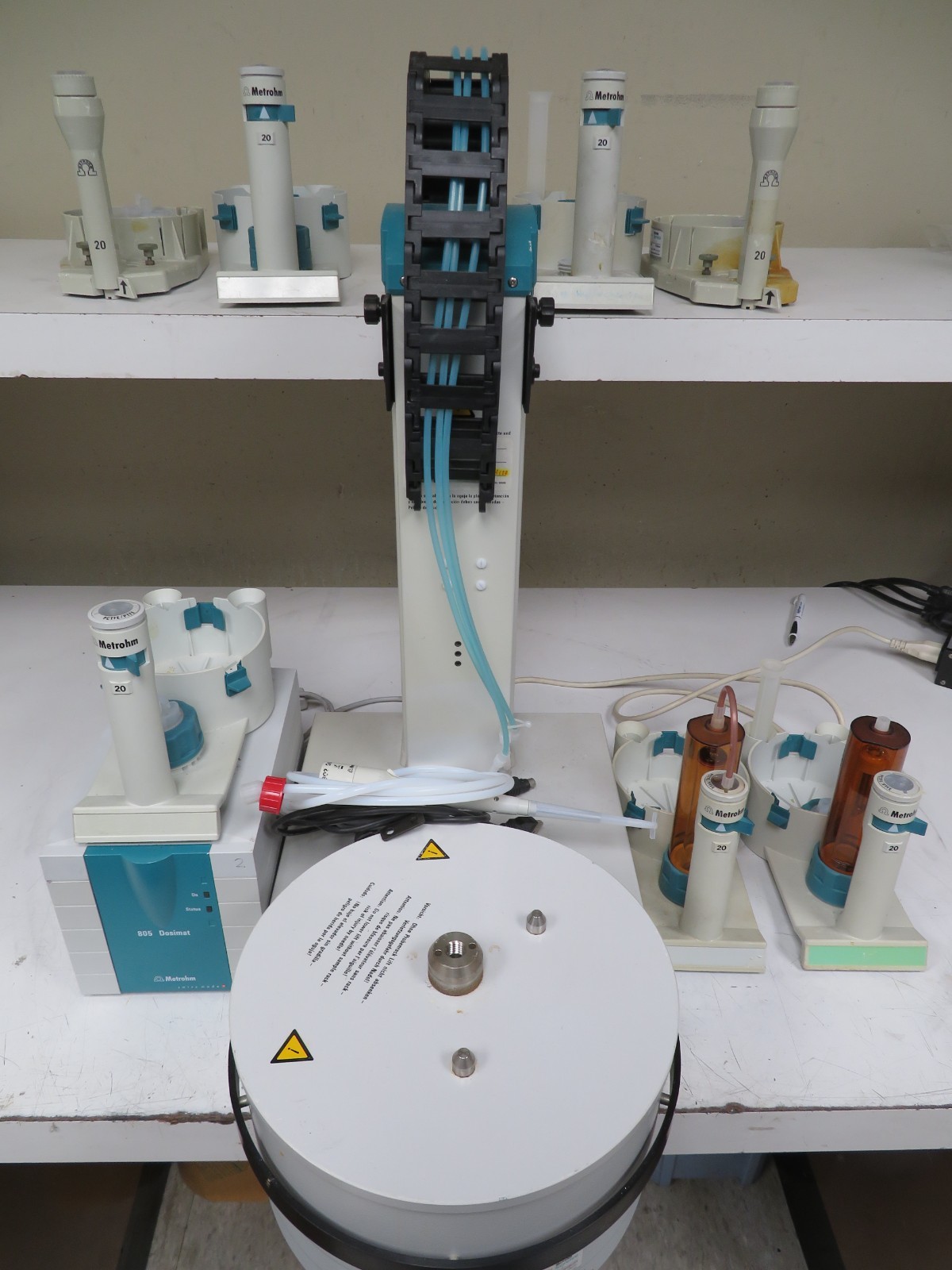 Metrohm 815 Robotic USB Sample Processor XL w/ 805 Dosimat