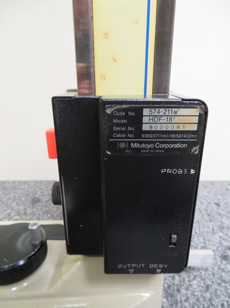 Mitutoyo Heightmatic 600 HDF-18" 18 Digital Height Gage PU49 - Image 6