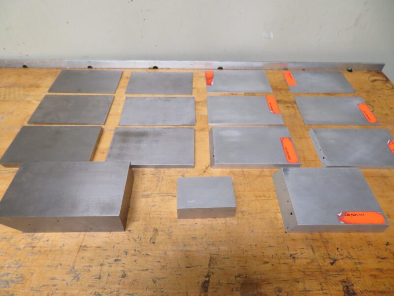 NDT Reference Standard 6AL-4V Titanium Set AND Aluminum Set ASTM G240-NDT - MA4