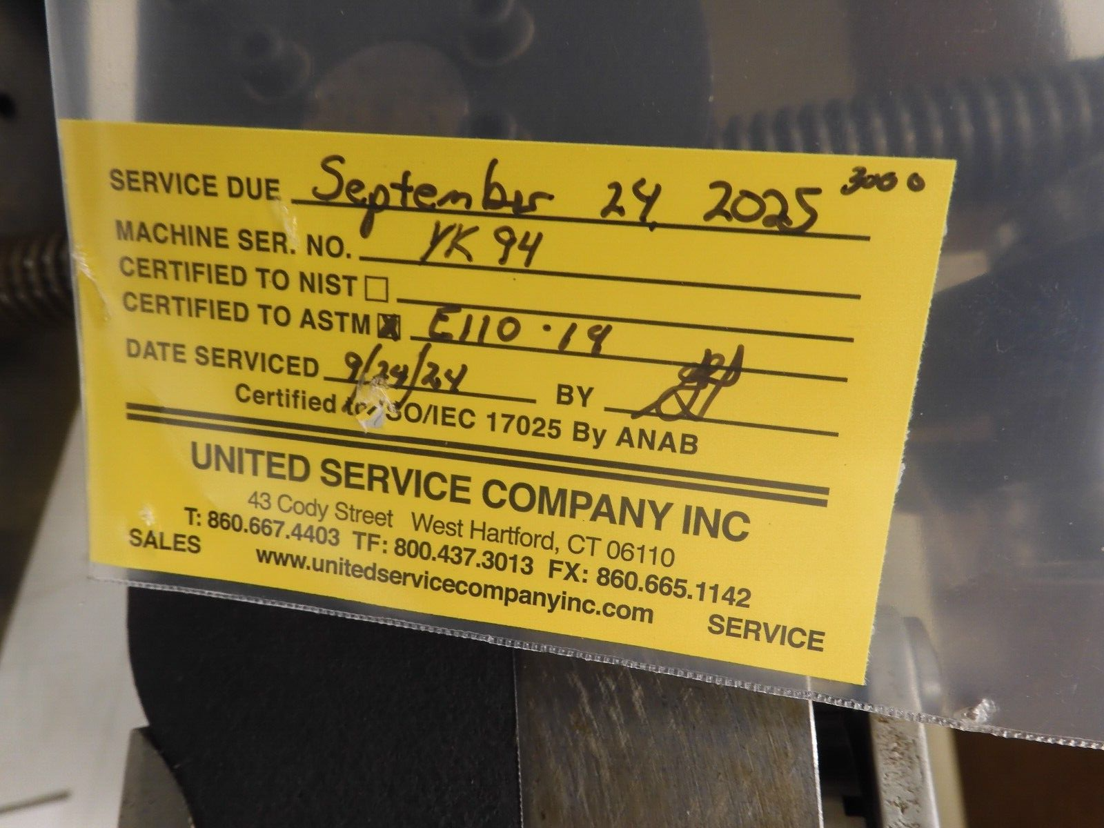 Newage King Test Portable Brinell Hardness Tester 3000k - Calibrated - PW75 - Image 6