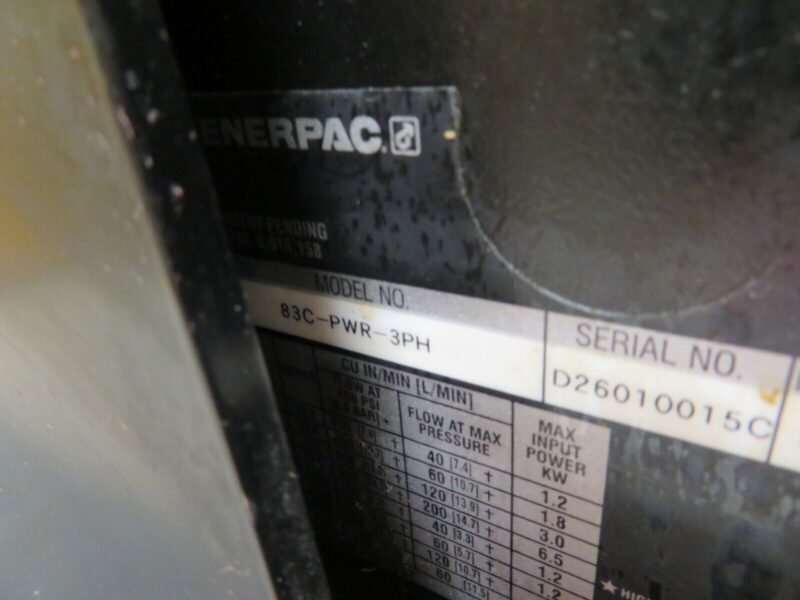 Parker 88C-081 Hydraulic Hose Crimper 220/440V 3Ph Superkrimp with Dies - Image 6
