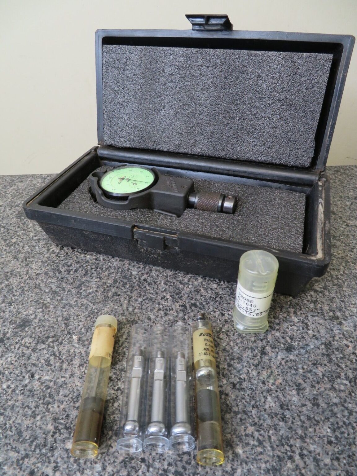 Sunnen Split Anvil Dial Bore Gage GR3000 .44 .653" .0001" 5 Tips OZ88