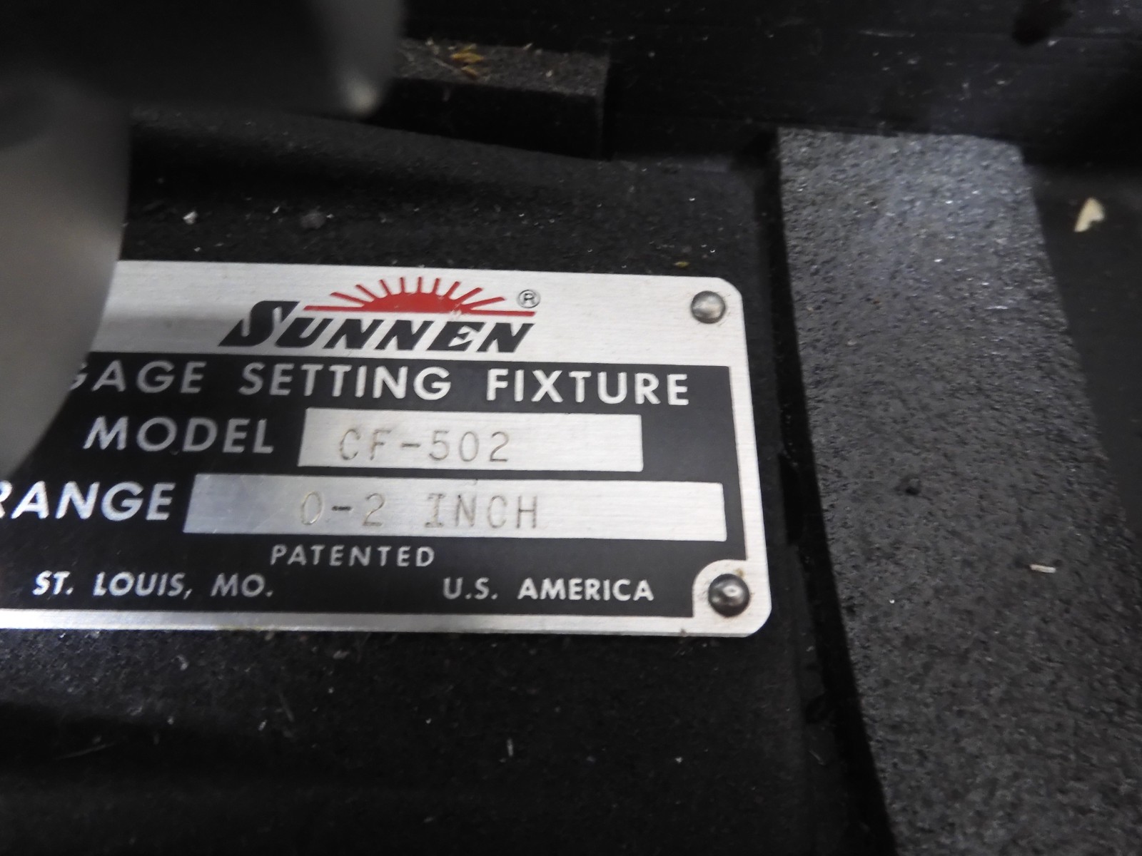 Sunnen - model CF-502 - 0-2"/.0001" Bore Gage Setting Fixture - QF50 - Image 4