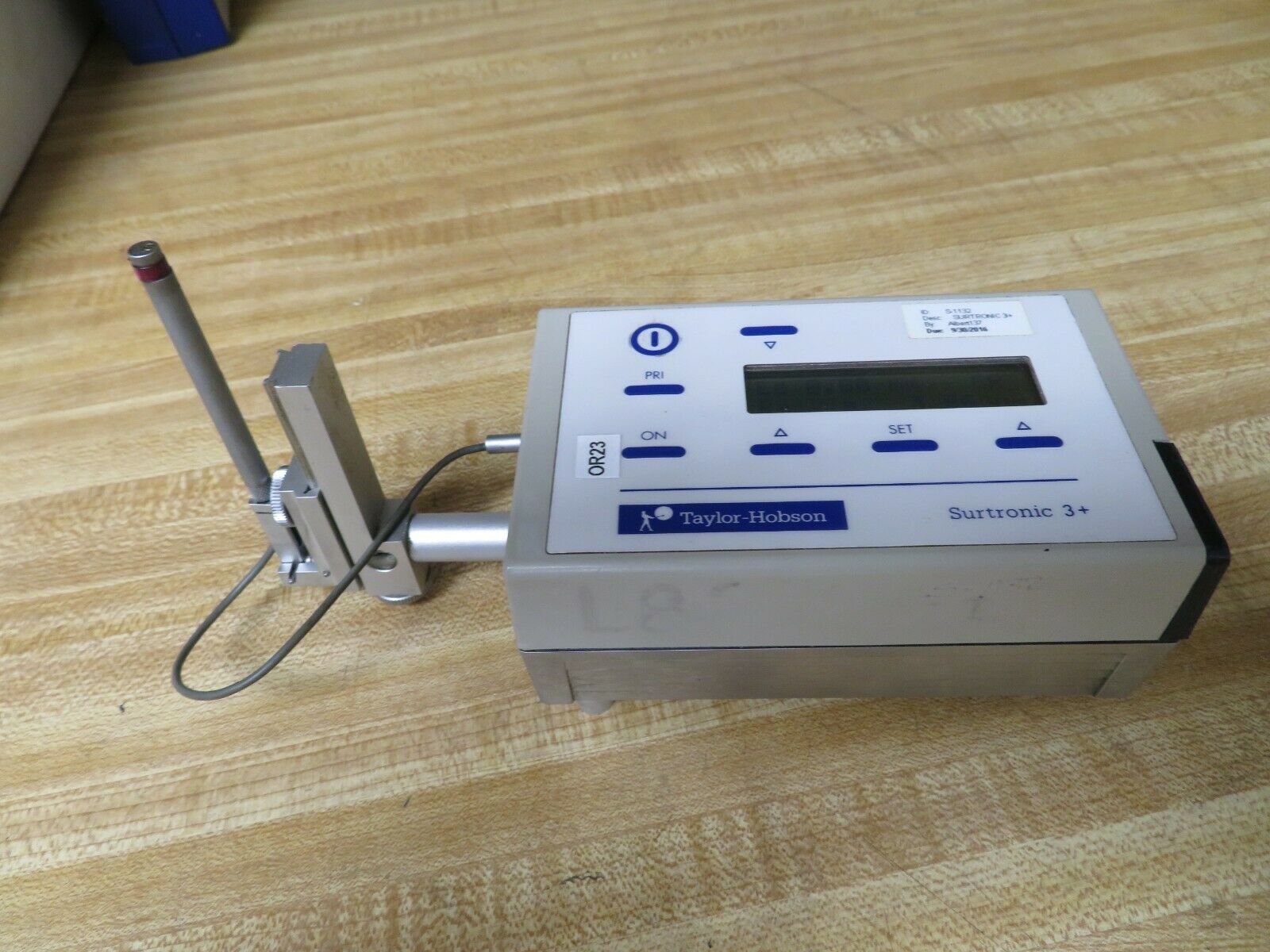 Taylor Hobson Surtronic 3+ Profilometer Roughness Checker OR23
