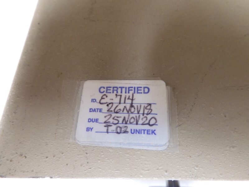 Unitek Instruments - model C-51 - RPM/Tachometer Calibrator - QB66 - Image 4