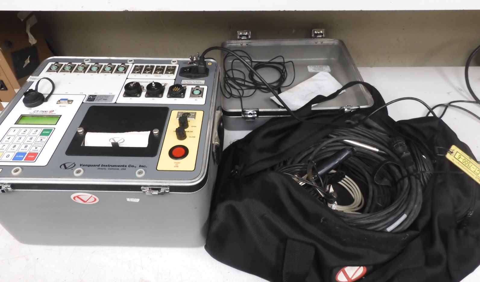 Vanguard Instruments CT-7500 Series 2 - Digital Circuit Breaker Analyzer - QF61