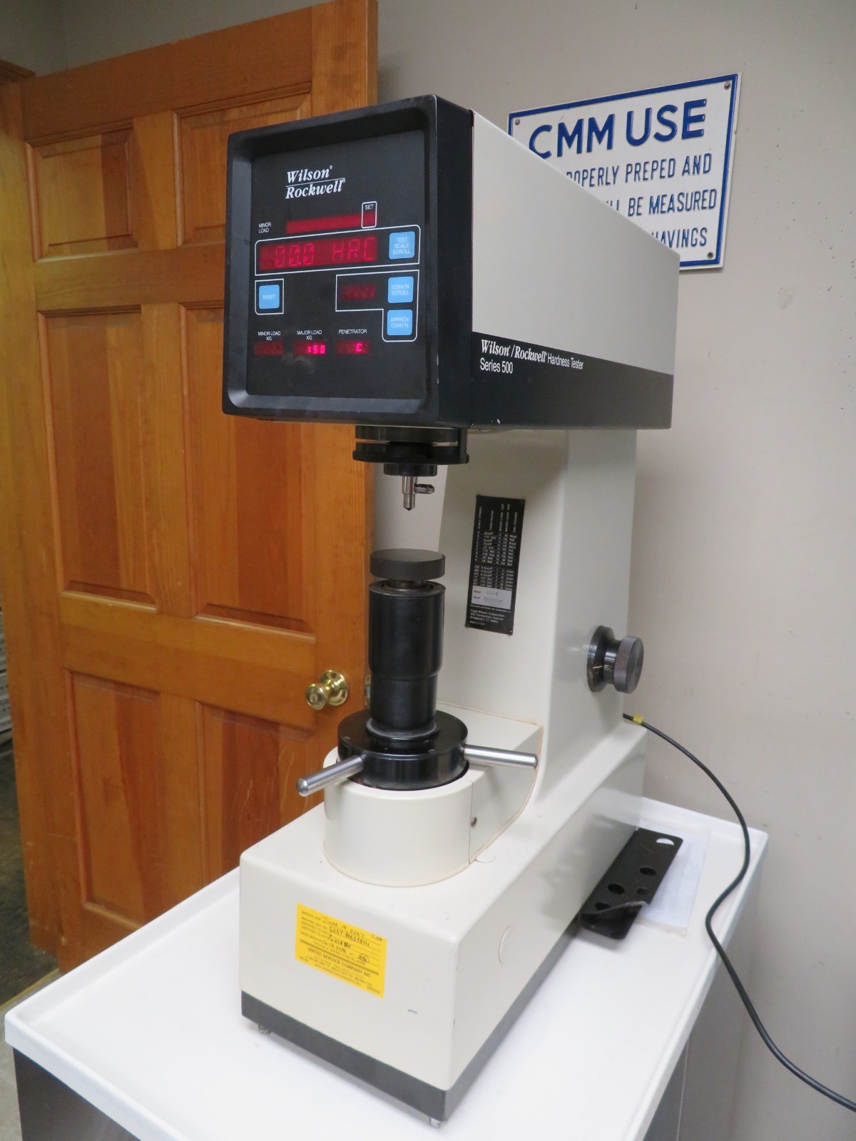 Wilson Superficial & Regular Rockwell Hardness Tester  B523T Calibrated QK9