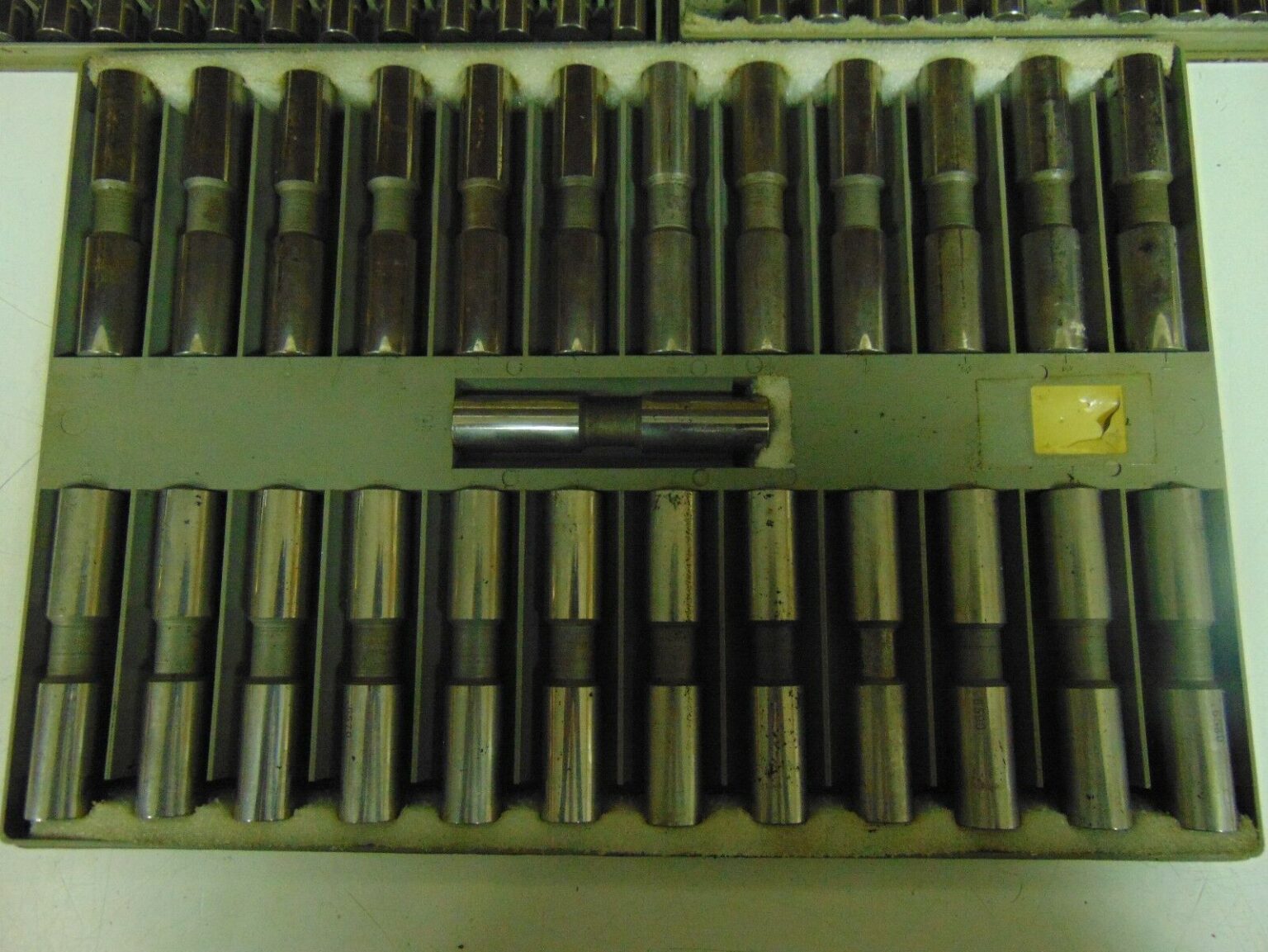 3 Sets of Deltronics pin gages, plug gages, or Go and Nogo Gages in