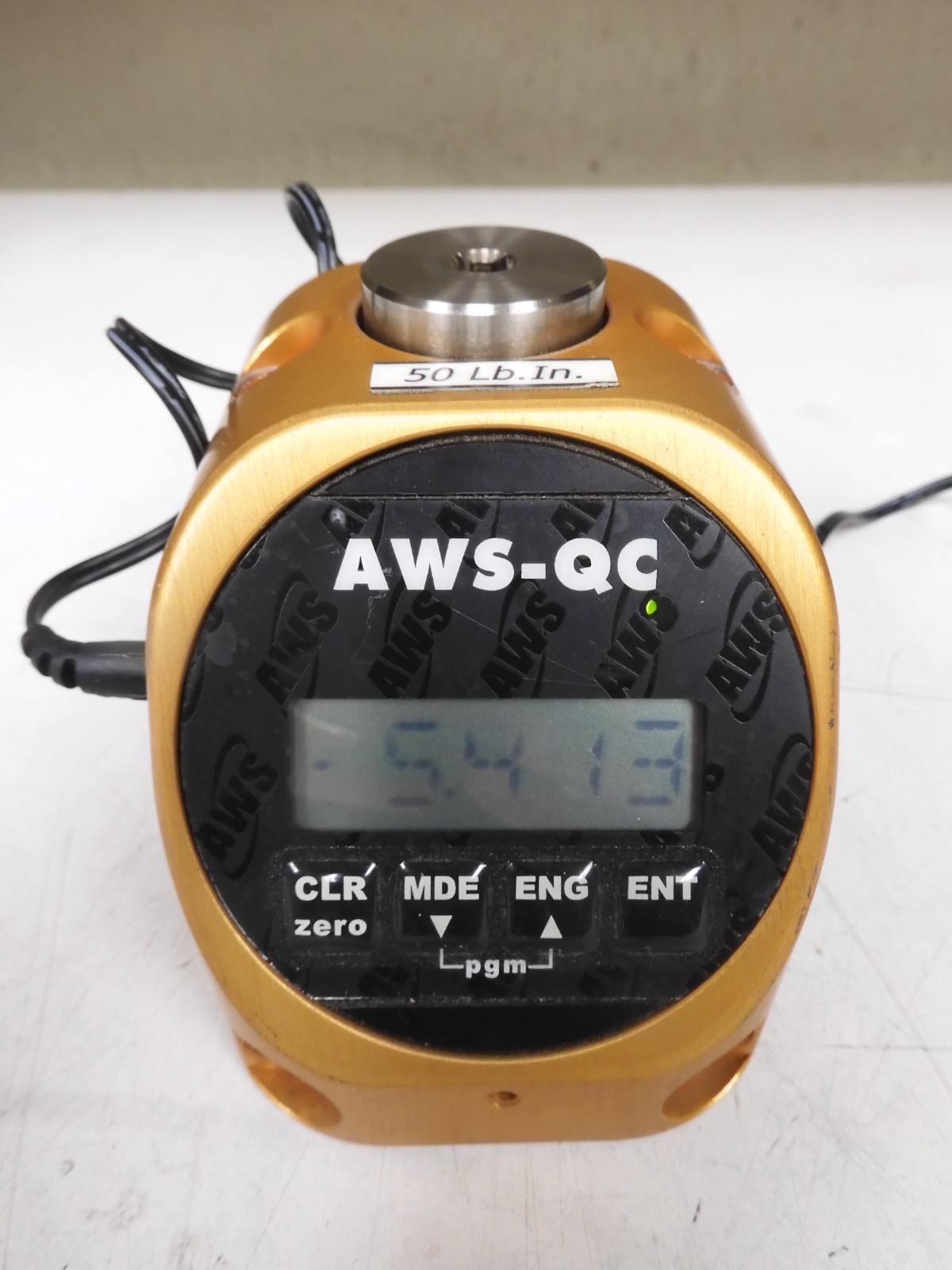AWS-QC Torque Tester 50 in-lb - model TT-QC-50i-1/4 (1/4" Drive) - QJ62
