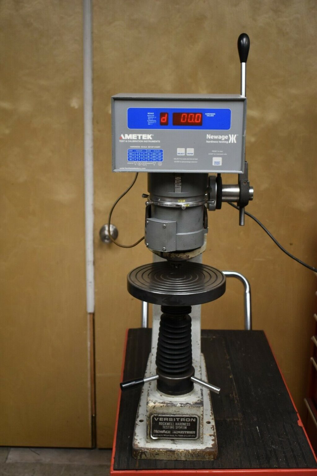 Ametek Newage Digital Regular Rockwell Hardness Tester AT130RDS