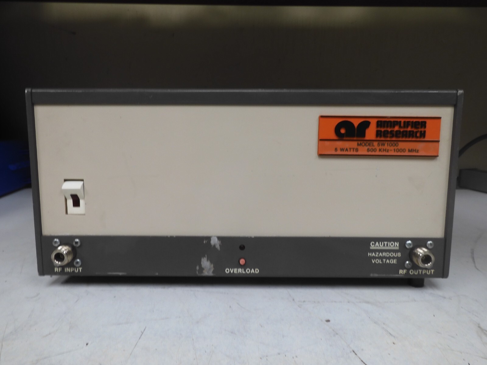 Amplifier Research - model 5w1000 - (500 KHZ -1000MHZ) - QA36