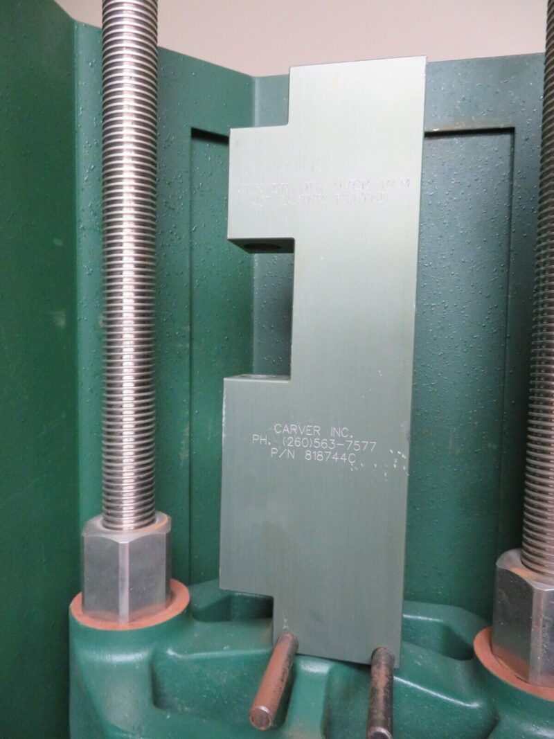 Carver Model 3912 C 12 ton Bench Top Manual Presses PV21 - Image 7