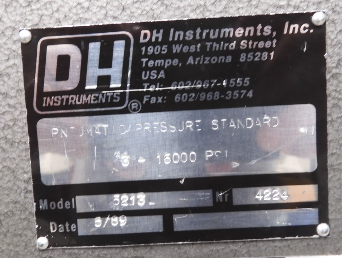 Desgranges et Huot - 5213 - Primary Standard Pressure Calibrator 5-15K - QG52 - Image 6