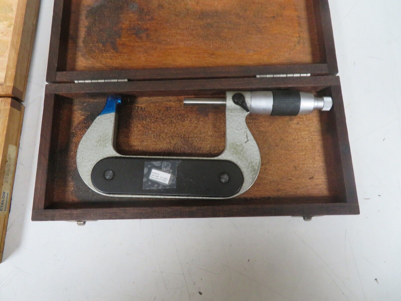 Etalon 26"/.0001" Od Micrometer Set w/ carbide anvils 4 Pieces w