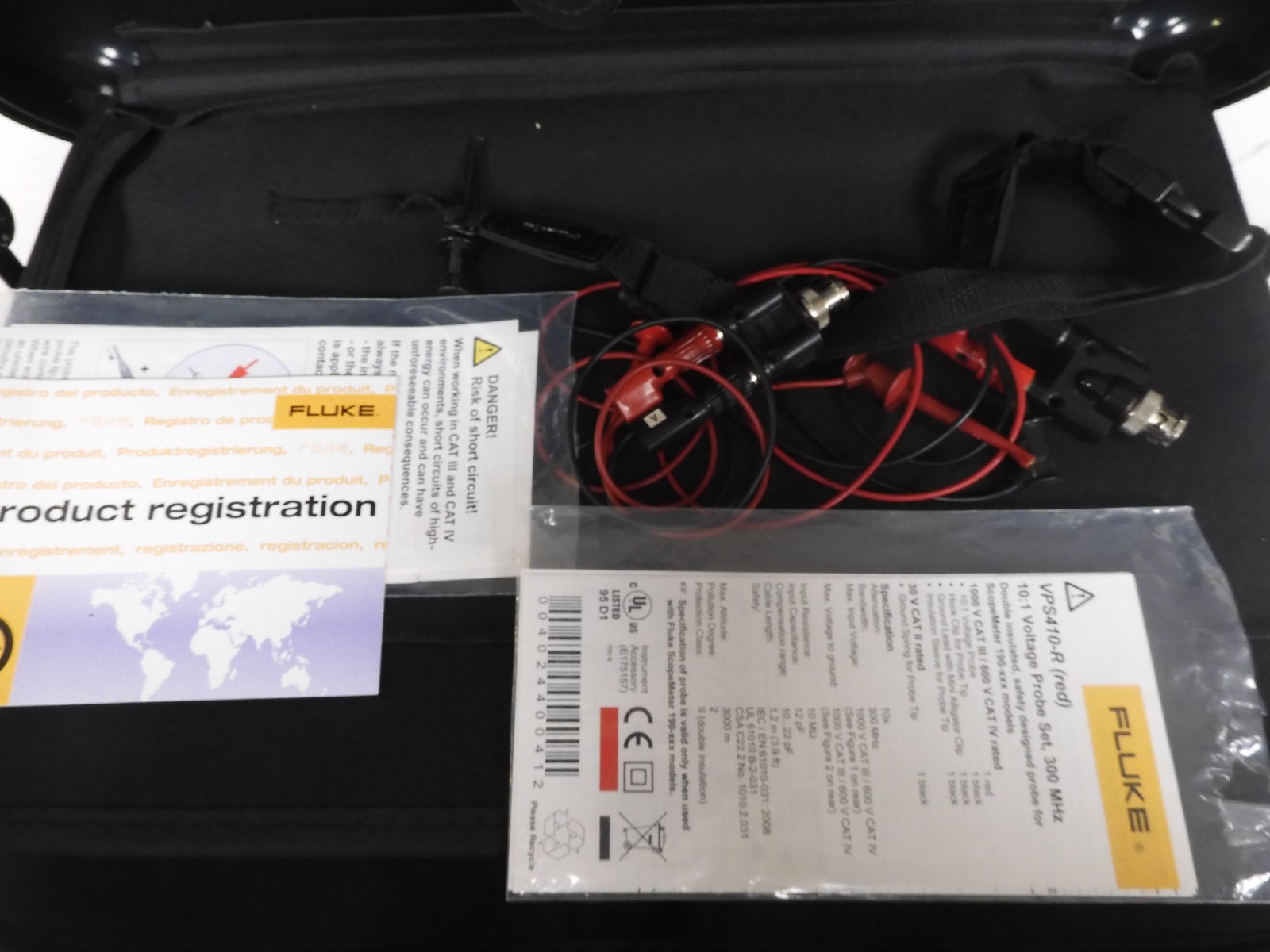 Fluke - 190-202 -200MHz 2.5GS/s 2 channel Digital Oscilloscope/Scopemeter - QF58 - Image 7
