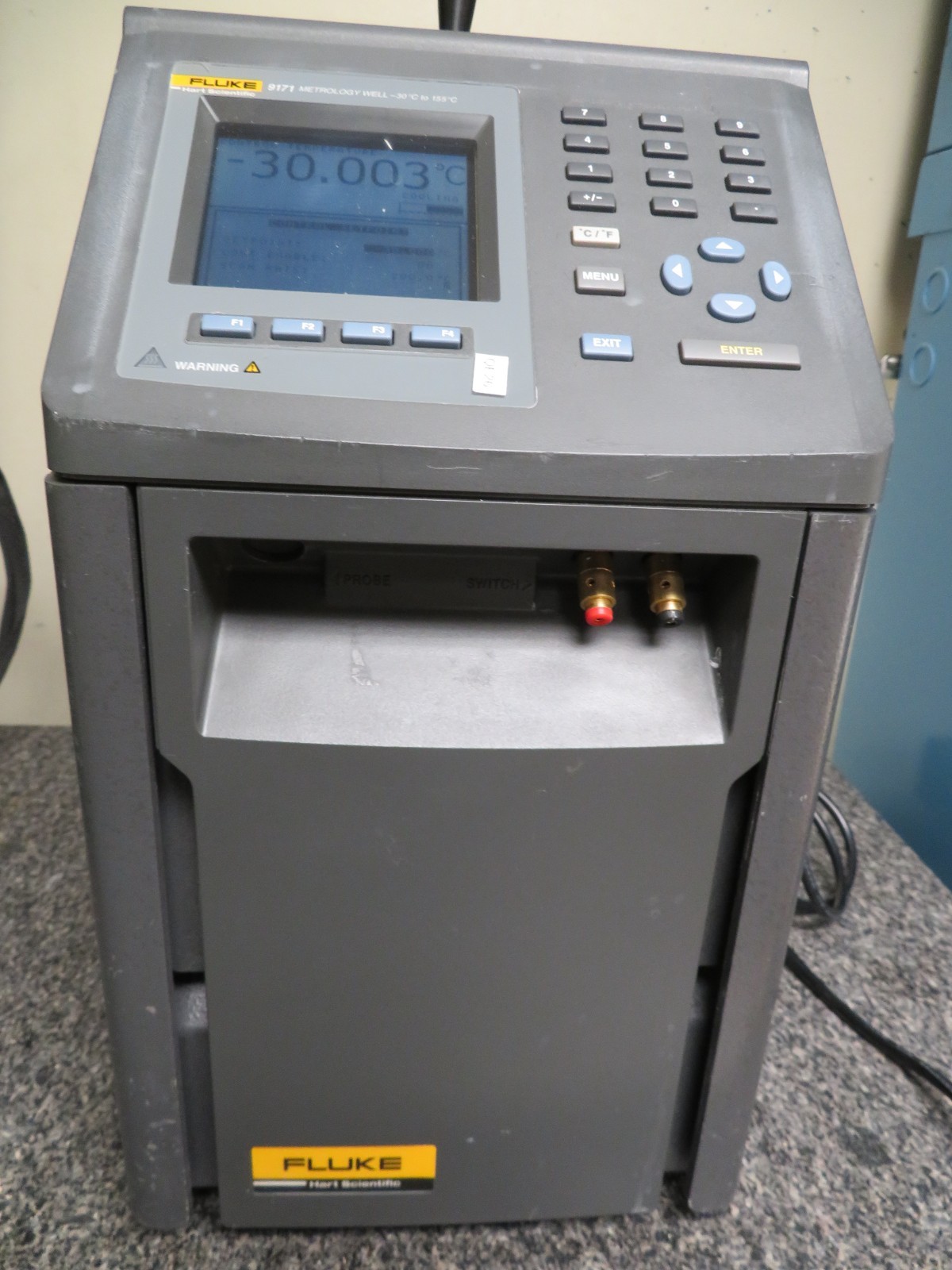 Fluke Calibration 9171 Temperature Metrology Well -30C - 155C w/ Insert QE26 - Image 3