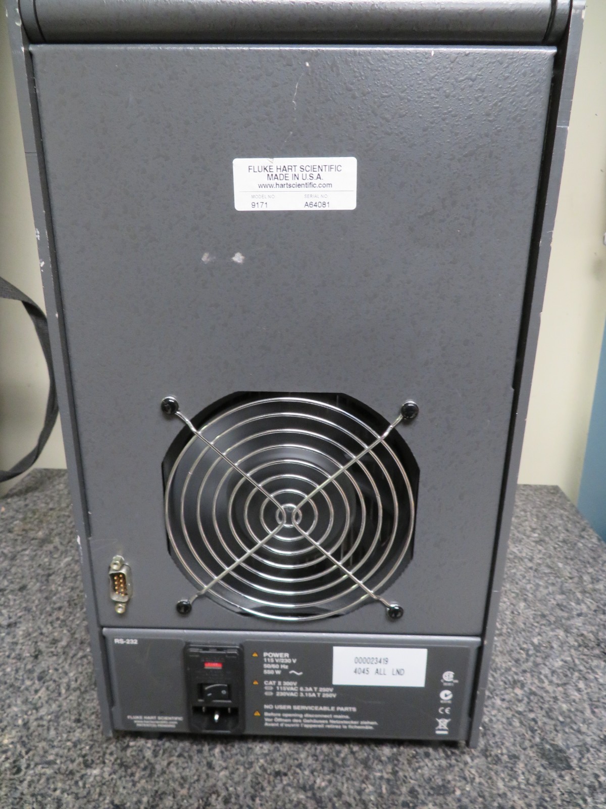 Fluke Calibration 9171 Temperature Metrology Well -30C - 155C w/ Insert QE26 - Image 7