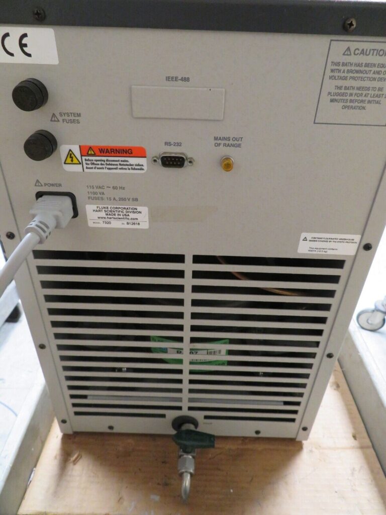 Fluke Hart Scientific 7320 Compact Temperature Calibration Baths 20C