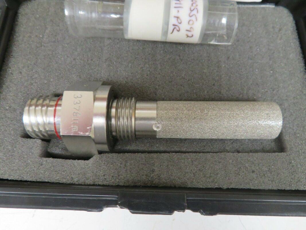 GE Panametrics 337811PR TF Probe Moisture Sensor in case NB23 Bullseye Calibration