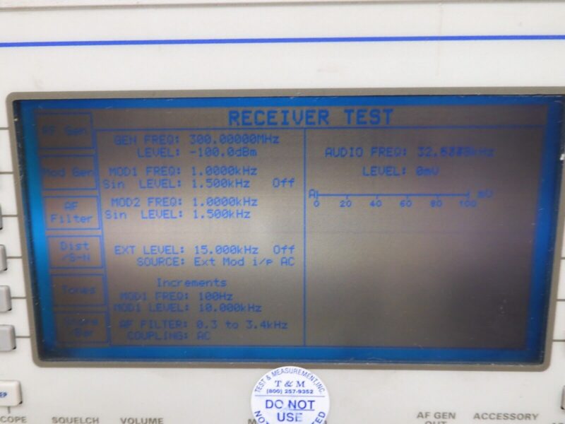 IFR / Aeroflex  - mdl. 2945a - Communication Service Monitor - Option 5 - PS65 - Image 3