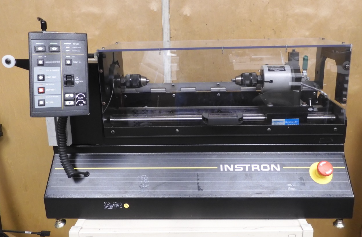 Instron - model MT1-E1 - MicroTorsion Tester - Frame Cap. 22.5 NM - QE63