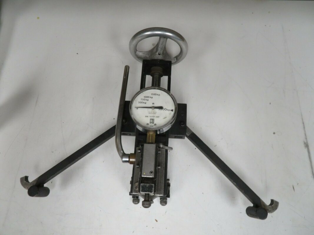 King Test Portable Brinell Hardness Tester w/ Chain Adaptor (no chain