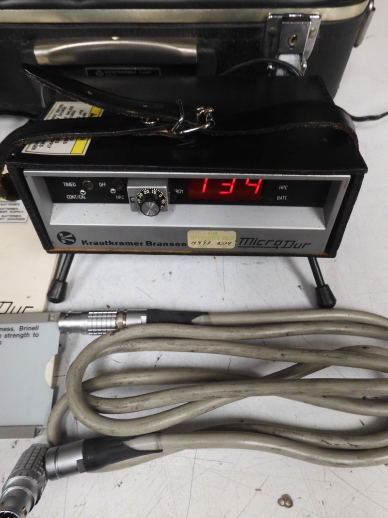 Krautkramer Branson Microdur with Accessories and case - PT55 - Image 3