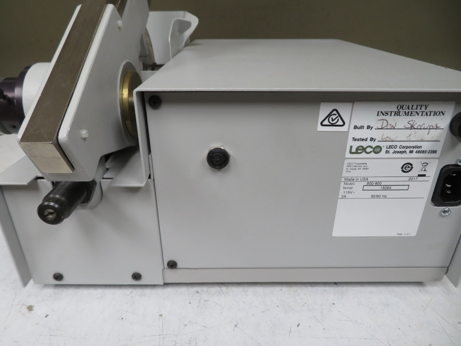 Leco VC-50 Precision Wafering Slow Saw for Metallography 2017 QK38 - Image 6