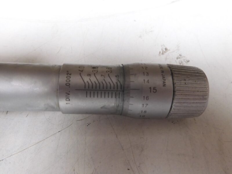 Mitutoyo - 3.5 - 4"/.0002" Intrimik/Bore/Holtest Micrometer - QB45 - Image 3