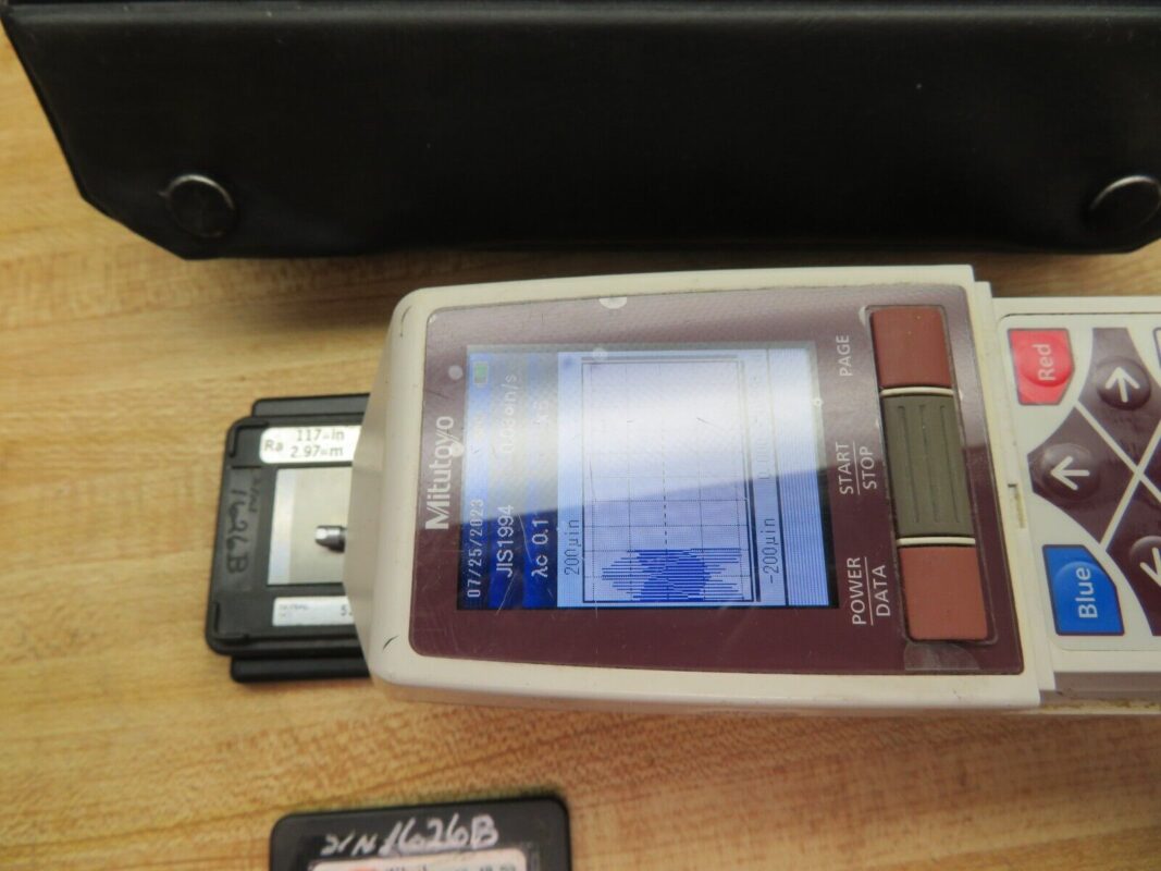 Mitutoyo Surftest SJ210 Profilometer Roughness Tester PK31 Bullseye