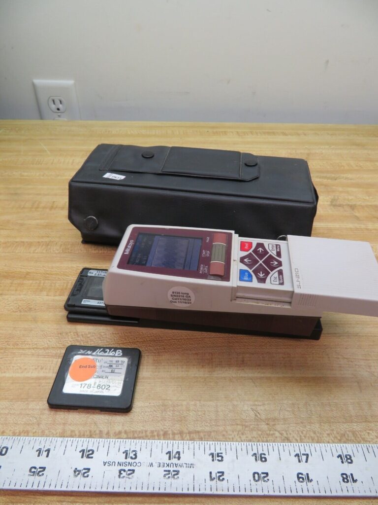 Mitutoyo Surftest SJ210 Profilometer Roughness Tester PK31 Bullseye