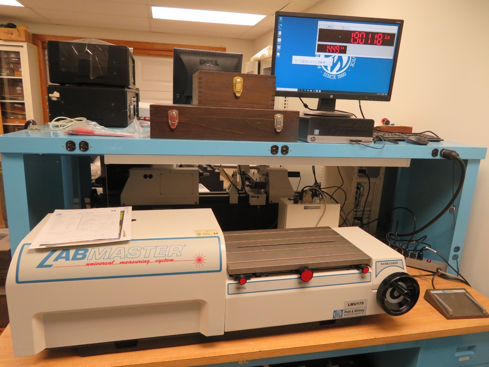 Pratt & Whitney LabMaster Universal Length Measuring System LMU175 2020MFG