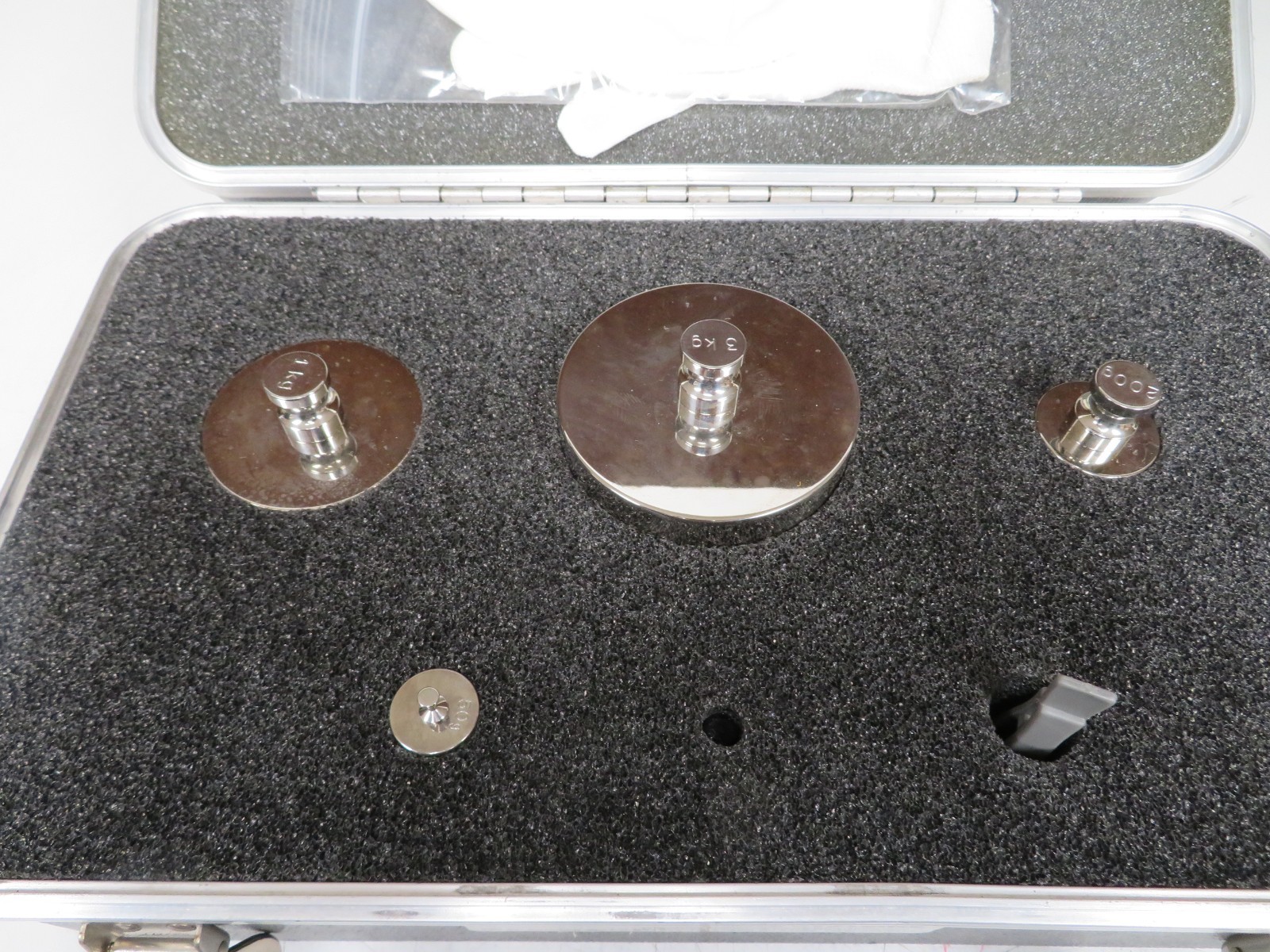 Rice Lake ASTM Calibration Metric Weights Set 5 G - 3kg Total Class S QF48