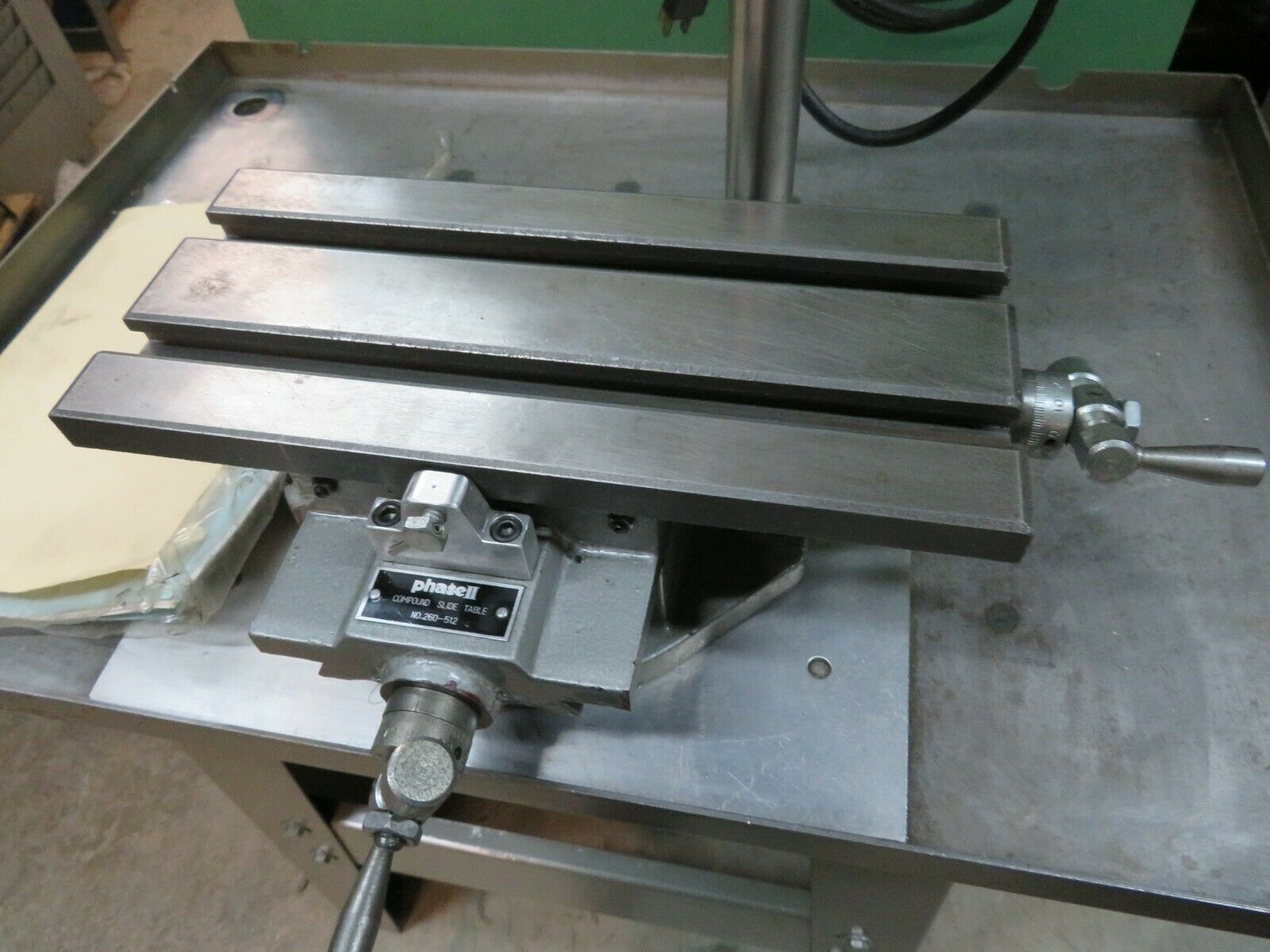 Servo Products Sensitive Drill Press Milling machine xy table
