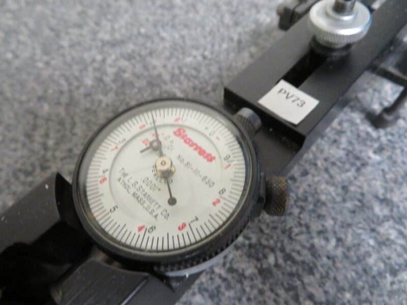 Starrett 1102 1-12" .0001" Shallow Indicator Diameter Gages PV73 - Image 3