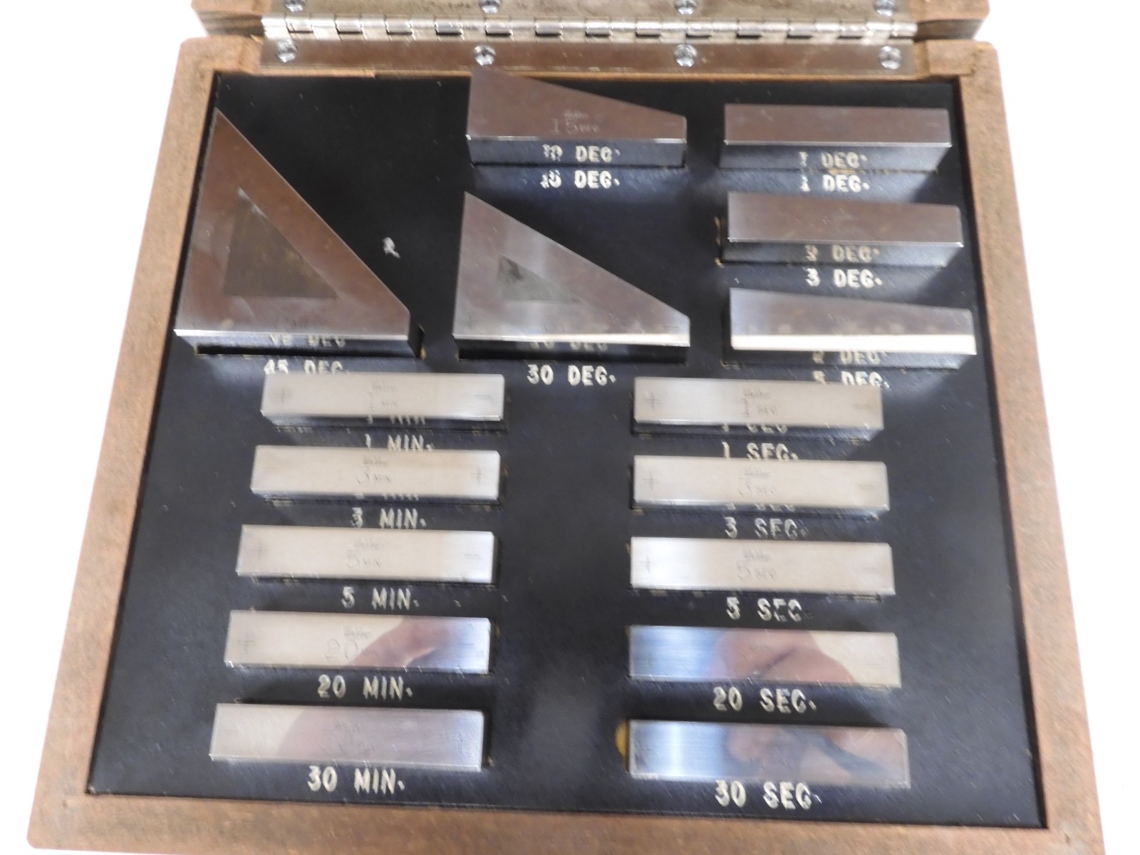 Starrett Webber - Mdl. AG16SI - Steel Master Angle Block Set 16 pieces - QB54